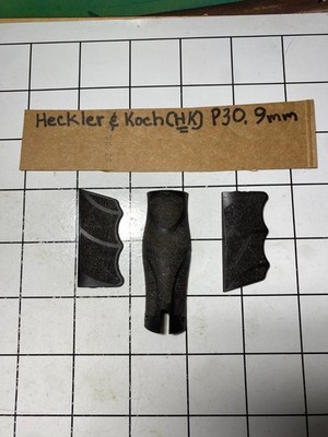 Heckler&koch { HK ) P30. 9MM Grip shell left&right & back strap.O E M