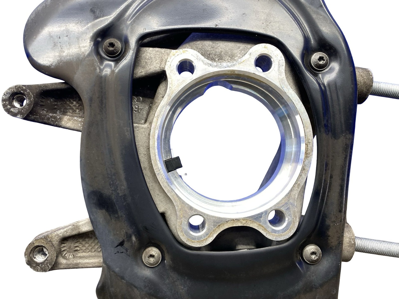 2017-2023 AUDI R8 V10 4S RWS OEM RWD 5.2L REAR LEFT SPINDLE KNUCKLE W/O HUB