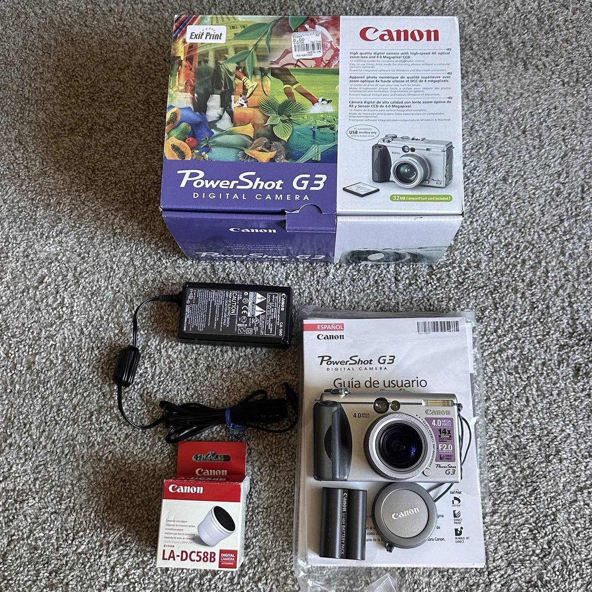 Canon PowerShot G3 Digital Cameras for Sale | Shop New & Used