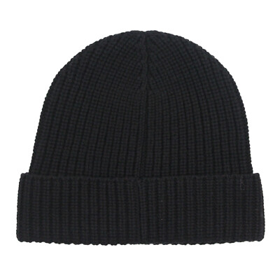 COACH Wool Rib Knit Black Beanie Toque Hat - 86553 | eBay display picture 1