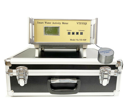 Lab Water Activity Meter Analyzer Monitor Testing Instrument 0.015 Accuracy