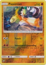 Reverse Holo Passimian 79/147 Rare SM - Burning Shadows