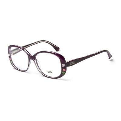 fendi purple eyeglass frames