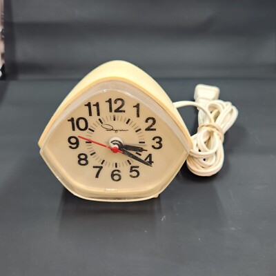 Vintage MCM Retro Toastmaster Ingraham Model #49-042 Electric Alarm Clock New OS