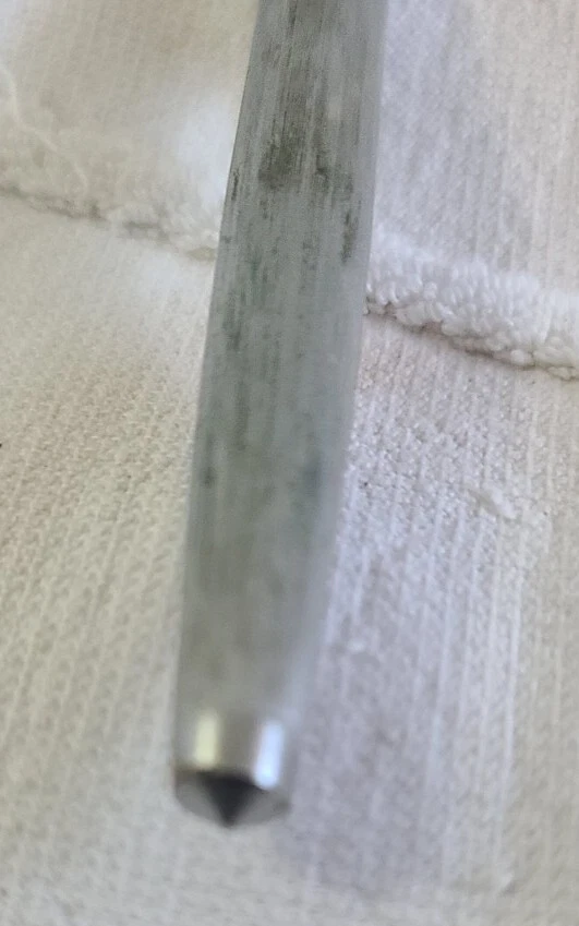 ZWILLING J.A. Afilador de cuchillos Henckels afilador acero 10" varilla Solingen Alemania Foto 4 de 4