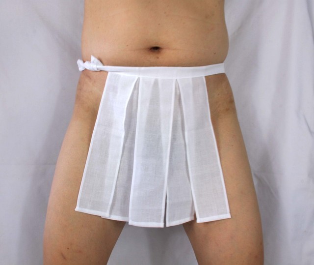 Men Japanese Traditional Underwear Sarashi Cotton Sagging Gladiator Fundoshi eBay