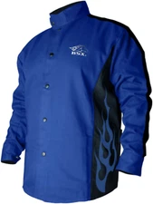 Mens Racing  Bsx Fr Welding Jacket, Blue, Large US