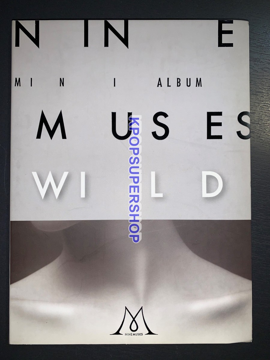 Nine Muses 2nd Mini Album Wild CD Photobook Great OOP Rare Second