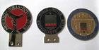 1ROLLY ROYCE BADGES -SET OF 3PCS CAR GRILL BADGE EMBLEM LOGOS METAL ENAMLED BADG