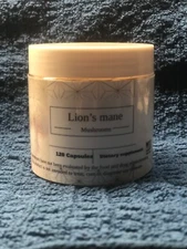 Organic Lion's Mane Mushroom Supplement - Vegan Capsules