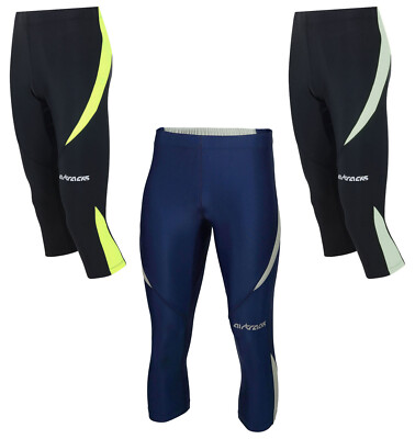 Airtracks Funktions Laufhose 3/4 Lang Pro / Running Hose Tight atmungsaktiv Neu!