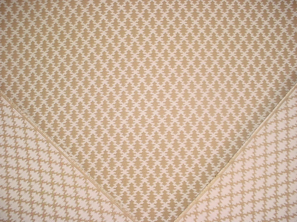 3-1/4Y Brunschwig et Fils BR89739 Diamond Lattice Sand Drapery Upholstery Fabric - Image 3 of 4
