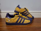 2006 Adidas Superstar NBA Los Angeles Lakers Mens Suede Shoes Size 7 Kobe