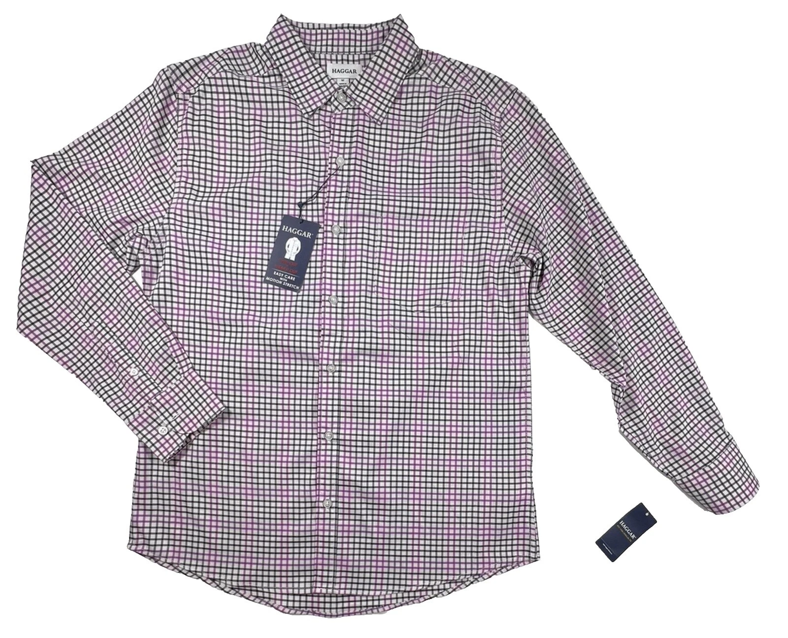 Haggar Regular Fit Camisas de vestir para hombres