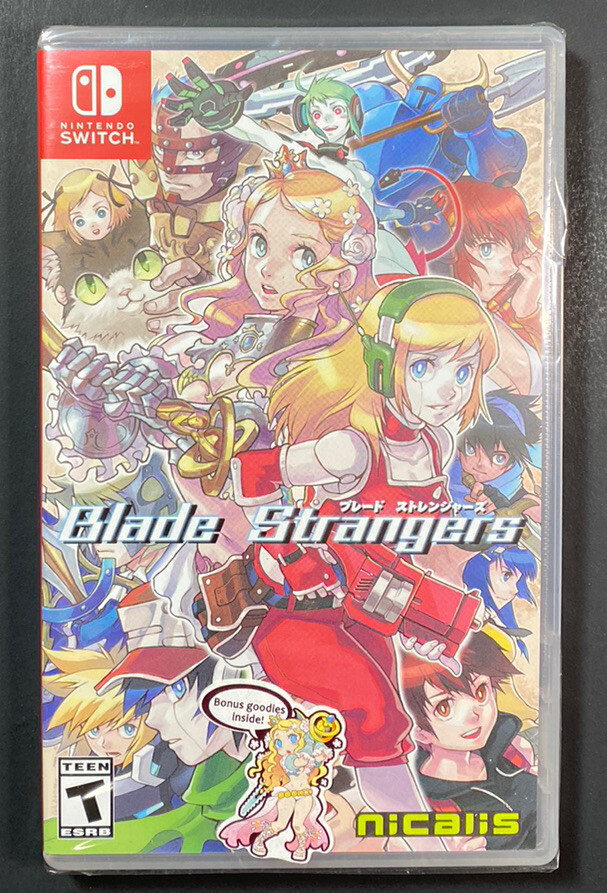 Blade Strangers [ Launch Bonus Edition / Kurly Cover ] (Nintendo