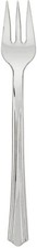 WNA 50 Count Reflections 4.2 Petite Plastic Tasting Fork, Silver