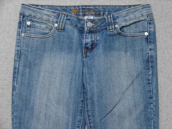 SD09448 ** мокрый печати ** узкие женские джинсы sz5R; изящные джинсы! - Изображение 4 из 4