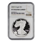 2024-S American Silver Eagle NGC PF-70 ULTRA CAMEO
