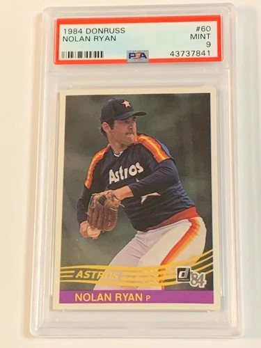 1984 Donruss #60 Nolan Ryan - PSA 9 (Mint)