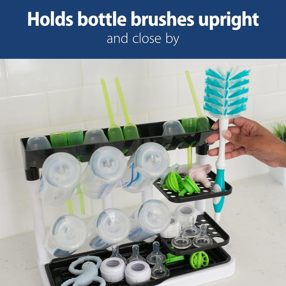 Dr. Brown's Drying Tower Countertop Baby Bottle Drying Rack Vertical Organizer - Image 4 of 4