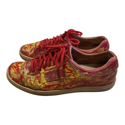 ***RARE*** AUTHENTIC ALEXANDER McQUEEN PUMA CUSTOM FASHION SNEAKERS SHOES SZ 8.5