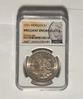 New Listing1921 Morgan Silver Dollar NGC Certified 100th Anniversary Brilliant Uncirculated