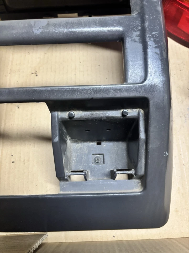 Jeep Wrangler TJ 97-02 OEM tablero central bisel panel moldura Foto 3 de 4