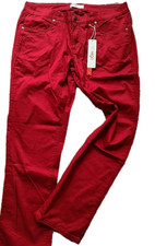 Sheego Hose Stoffhose schöner Stoff weinrot rot Normal- u. Kurzgrößen (1922)