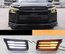 For 2026+Toyota RAV4 LED Two-color DRL Fog Daytime Running Light Turn Signal