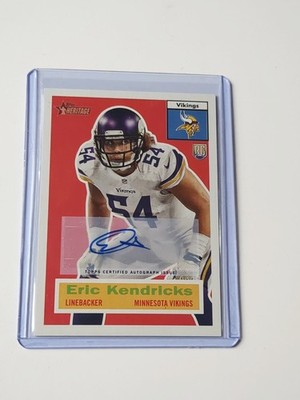Topps Heritage 2015 Eric Kendricks Vikings Rookie RC Auto NFL