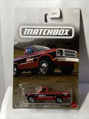 Matchbox 1/64 🇲🇫 2025 Truck Series 1977 Ford Courier Truck Edelbrock #3/5 - Photo 1/4