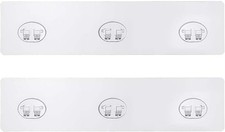 2pcs Adhesive Replacement,Shower Shees Adhesive Strip Pad