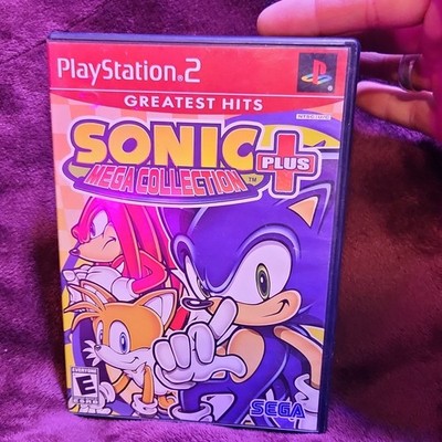 SEGA Sonic Mega Collection Plus PlayStation 2 Action Adventure Manual Included