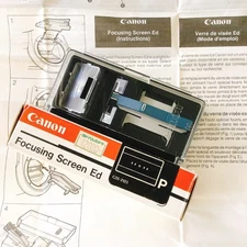 Canon Focusing Screen Ed Type P for EOS RT650・EOSRT630・EOS RT620 + Manual