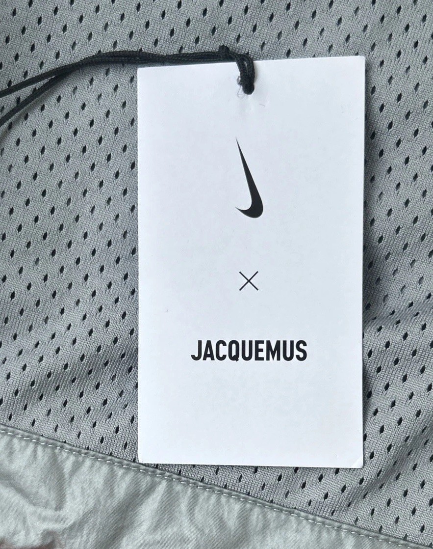 Nike x Jacquemus Track Jacket Silver Unisex Adult Size Medium