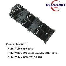 Driver Side Master Electric Control Switch 31433926 for Volvo Cross XC90 S90 V90