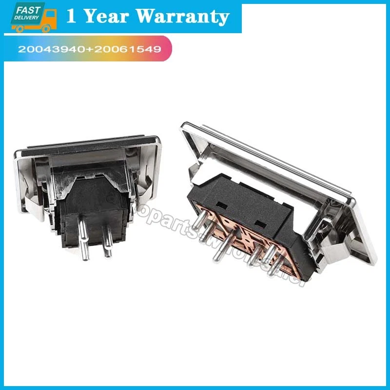 INTERRUPTOR DE VENTANA ELÉCTRICA CROMADO PARA OLDSMOBILE PONTIAC CHEVROLET CHEVY Foto 2 de 4