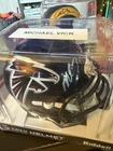 Michael Vick Signed Falcons Speed Mini Helmet Beckett Witness Hologram