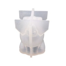 White Silicone Unicorn Mold Durable DIY Epoxy Mold for Craft Decoration Use