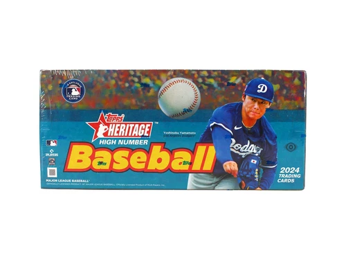2024 TOPPS HERITAGE HIGH NUMBER BASEBALL HOBBY BOX