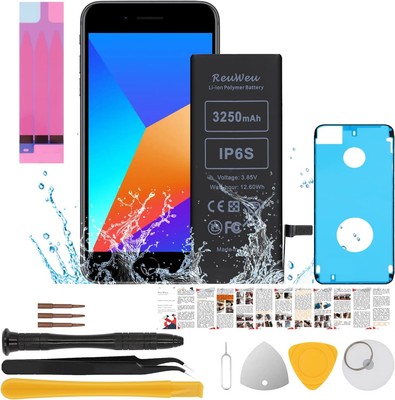 For iPhone 6S Battery 4.7'' All Carriers Upgraded Capacity with Repair Tool