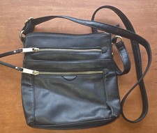 Vintage classice black crossbody purse