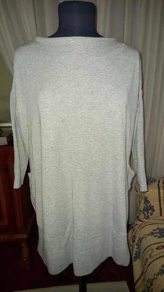 Women COS Dress Grey Cotton 34 / XS / 42 #6S3Z