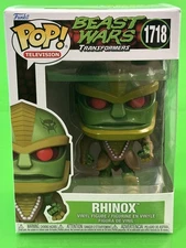 Funko Pop! Television Beast Wars Transformers #1718 Rhinox Vinyl Figure New!!!