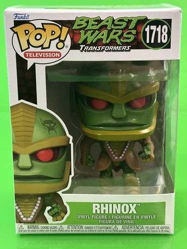 Funko Pop! Television Beast Wars Transformers #1718 Rhinox Vinyl Figure New!!!