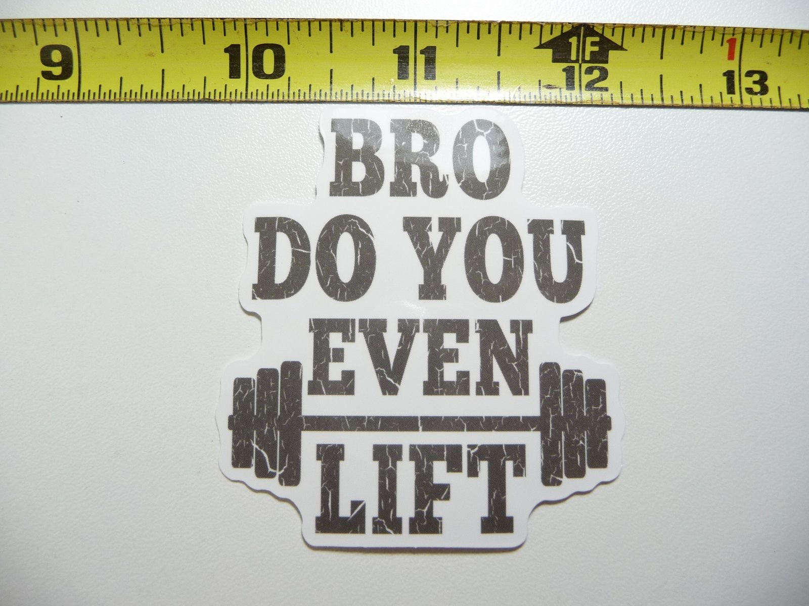 Buff Gym Lifting Decal Sticker for Fitness Motivation