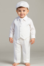 Randall - Baby Boys Baptism  Christening Outfit w/ Pants