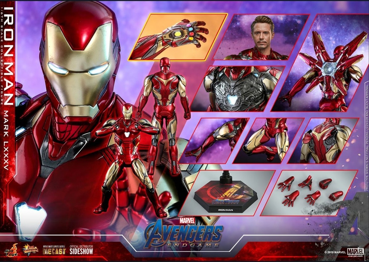 アイアンマンエンドゲームホットトイズMARK LXXXV MMS528-D30 1/6 Hot Toys MMS528-D30 Avengers Endgame Iron Man Mark LXXXV 85
