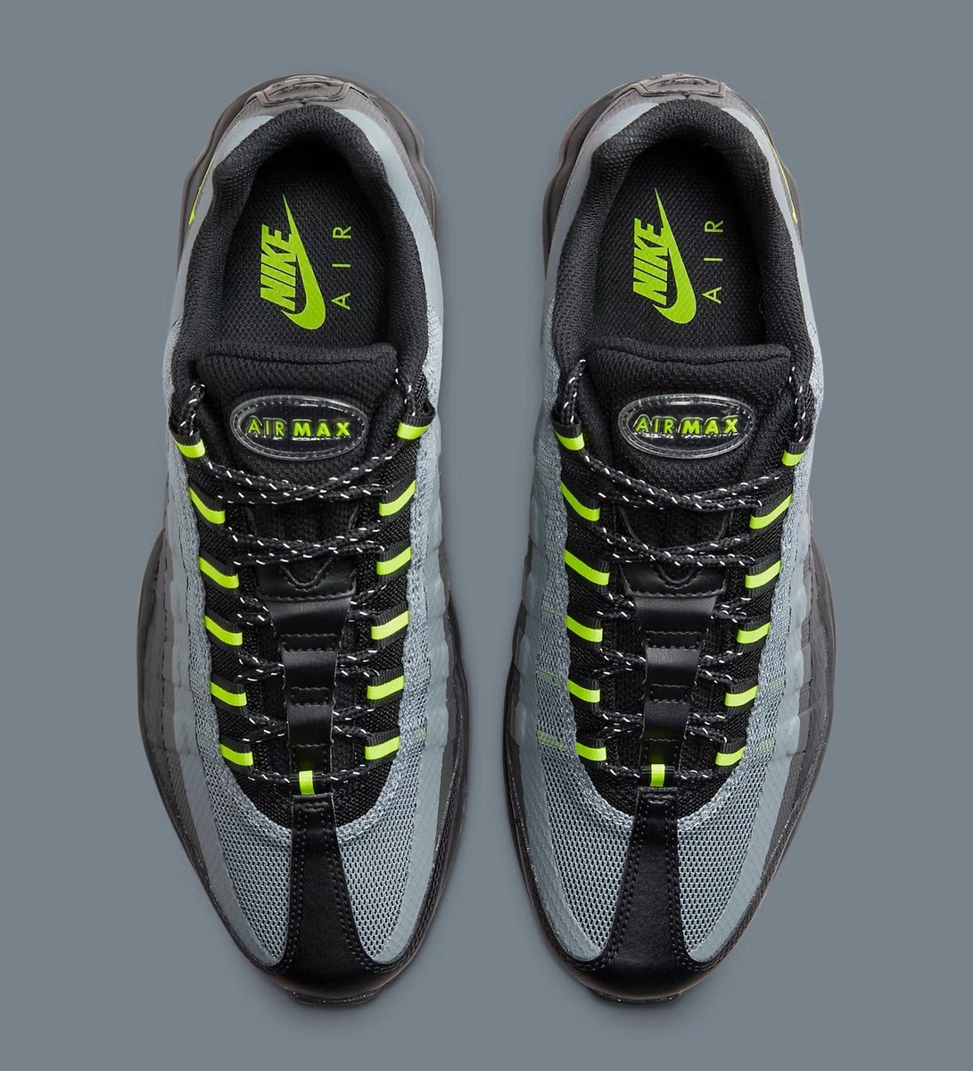 Size Nike Air Max 95 Ultra Iron Grey Volt for sale online