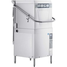 Hobart AM16-BAS-2 High Temperature Door-Style Base Electric Dishwasher with Boos